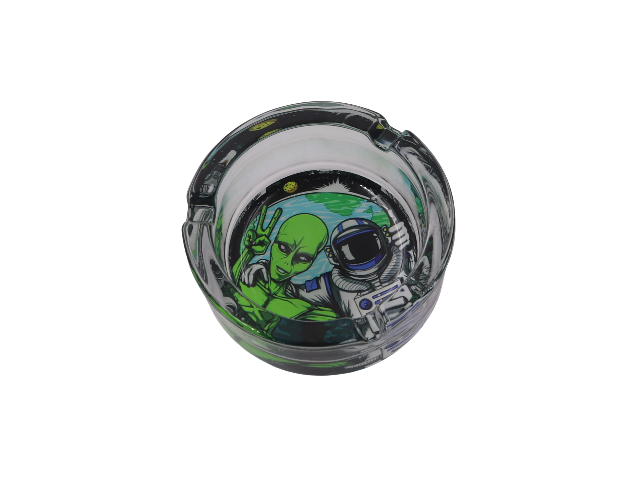 Round 85mm glass astray
