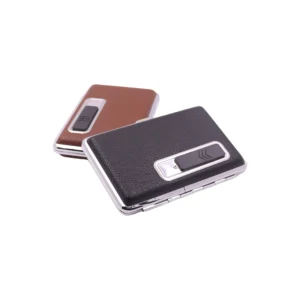 Cigarette case with electric lighter 15