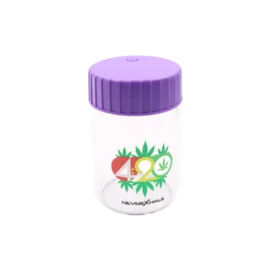 Glass stash jar