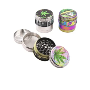 Custom 4 Piece Zinc Grinder