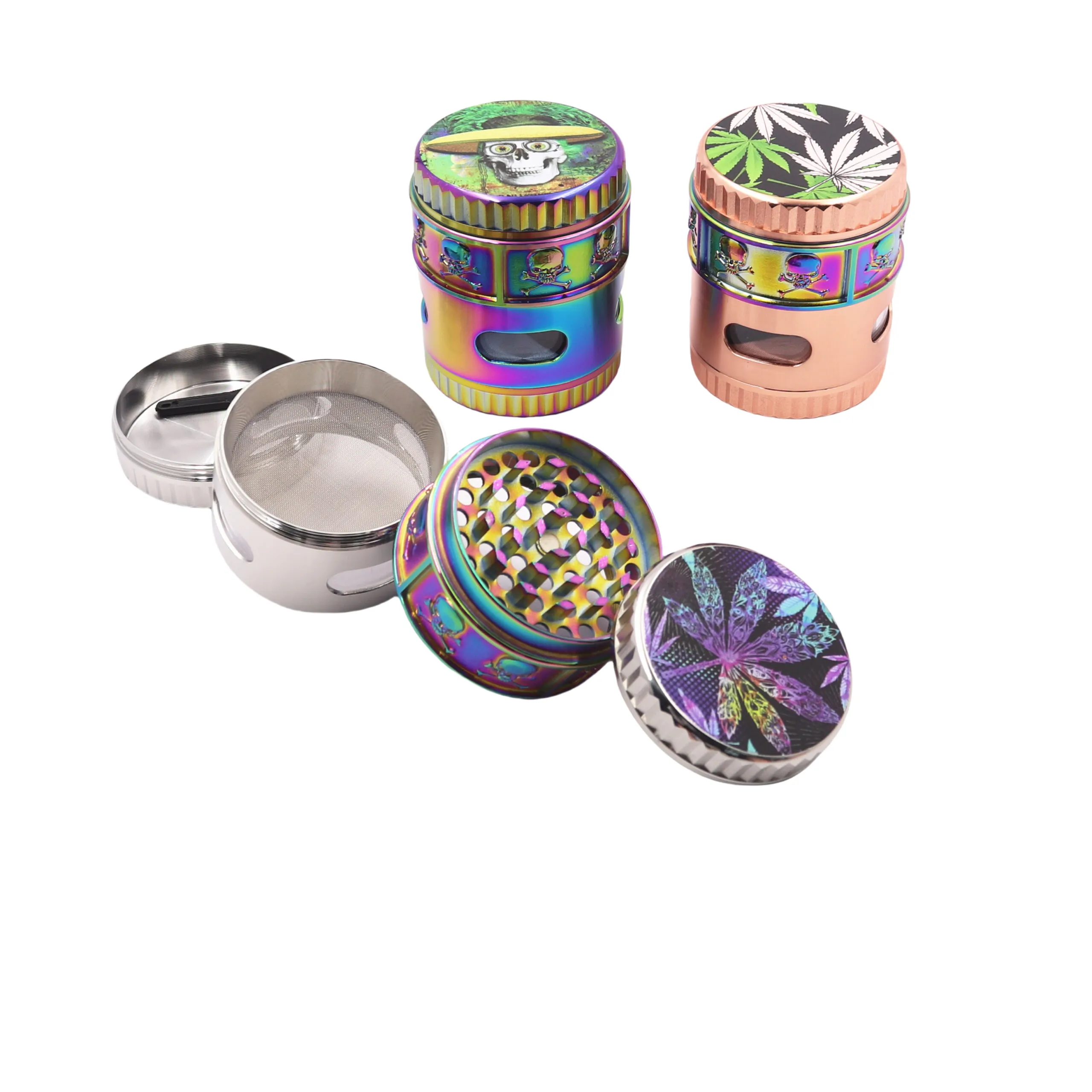 Iridiscent Zinc Grinder
