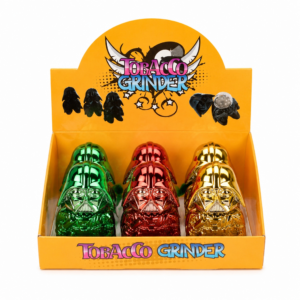Darth Vader 4-Layer Premium Herb & Tobacco Grinder – Iconic Design, Heavy-Duty Performance ZNG081