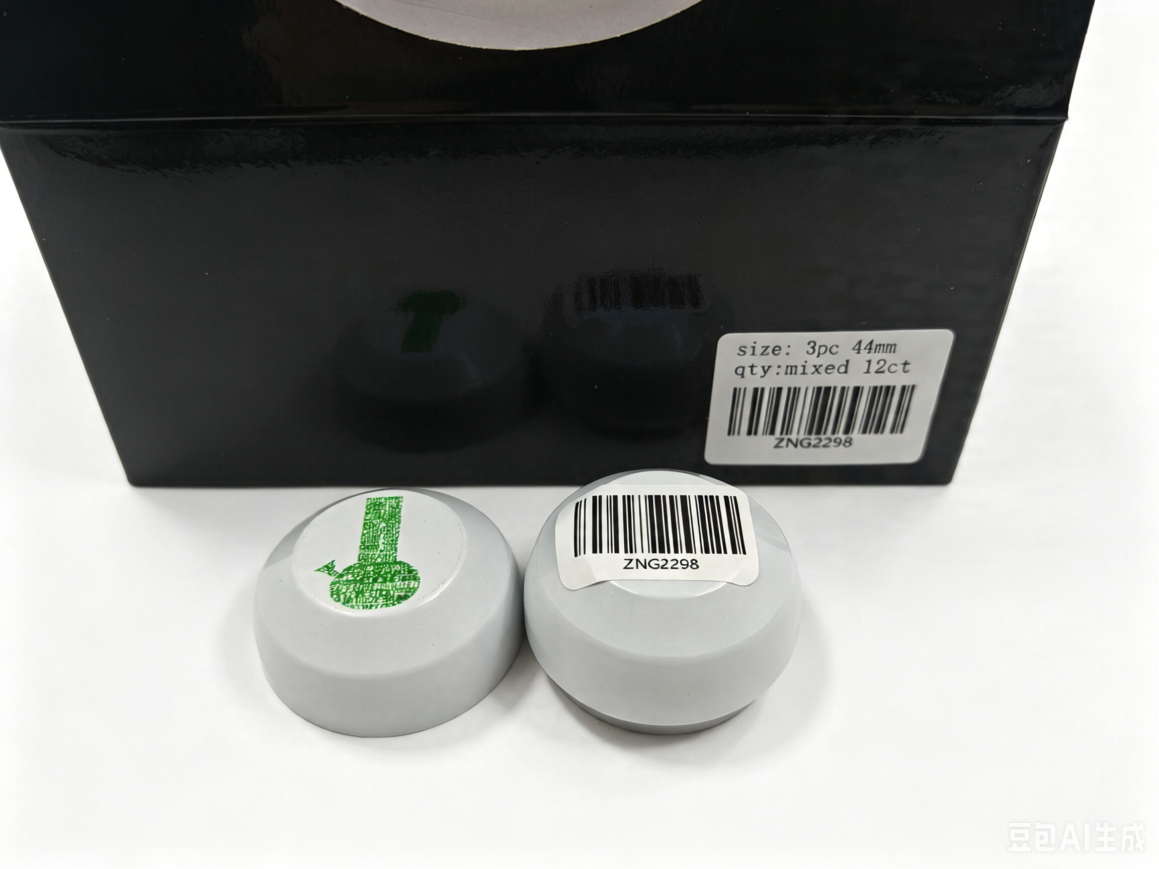 UV Printed Cartoon Logo Zinc Alloy Herb Grinder, 3 Layers 44mm×36mm Portable Mini Spice Crusher, Mixed Trendy Patterns Collectible ZNG2298