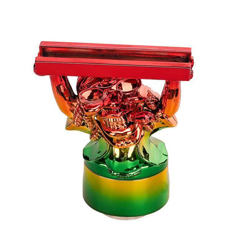 64mm 4-Layer Jamaica Weightlifter Man Herb Grinder, ZNG313D - Image 8