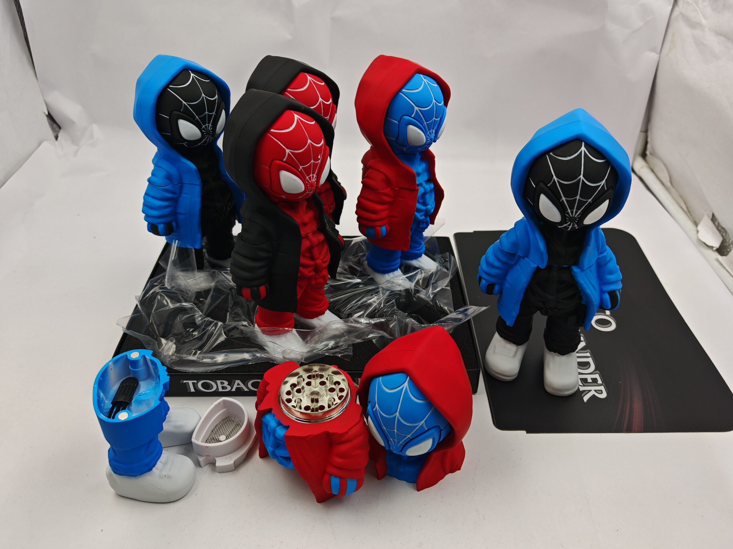 4-Layer Hoodie Spider-Man Herb Spice Grinder, 87×176mm ZNG804
