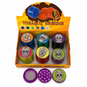 4 Layer Plastic Herb Grinder 50mm ZNG841