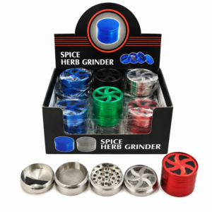 40mm 4-Part Zinc Alloy Spice Herb Grinder ZNG850