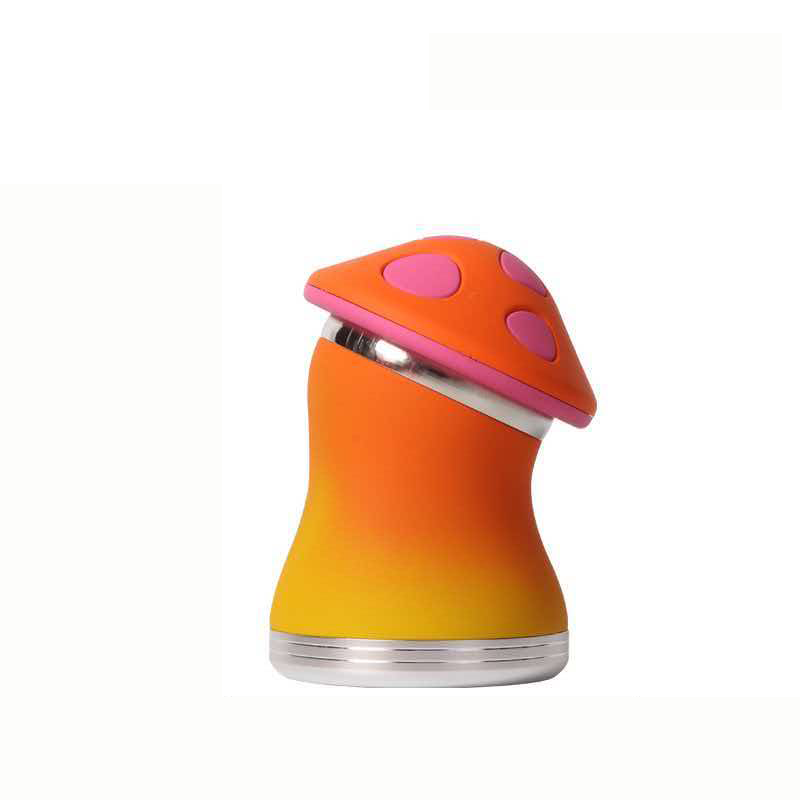 0×115mm 4-Layer Wobble Mushroom Zinc Alloy Herb Grinder ZNG870