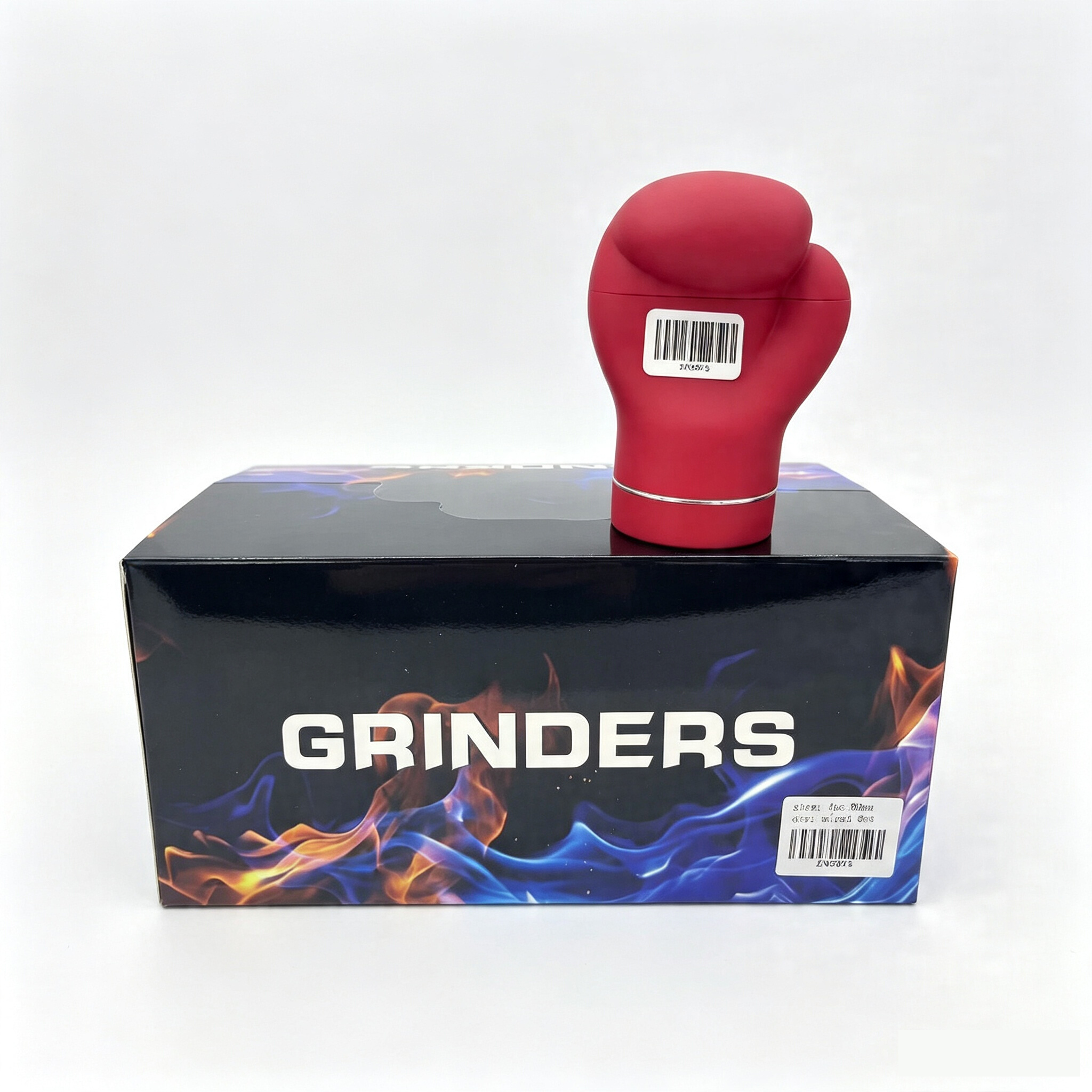 82×116mm 4 Layer Zinc Alloy Boxing Glove Herb Grinder ZNG875 - Image 5