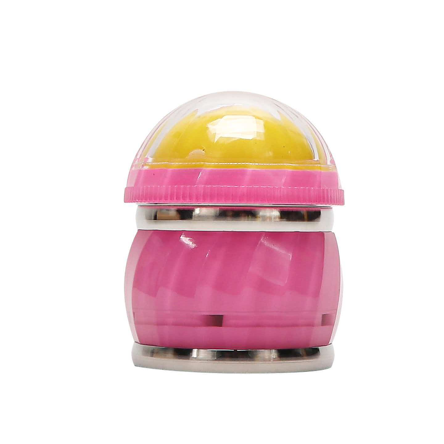 70×86mm 4 Layer Cute Emoji Face Zinc Alloy Herb Grinder ZNG878 - Image 6