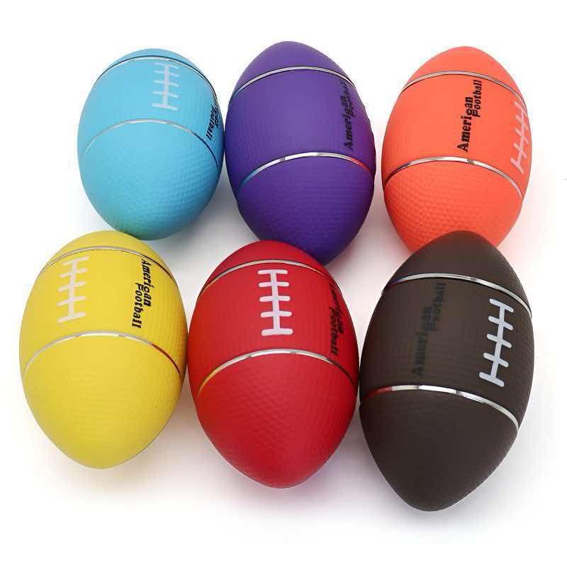 66×115mm 4 Layer American Football Zinc Alloy Herb Grinder ZNG887 - Image 3