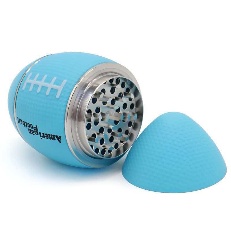66×115mm 4 Layer American Football Zinc Alloy Herb Grinder ZNG887 - Image 4