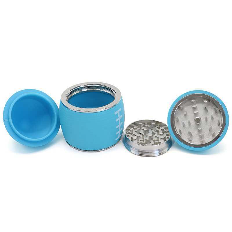 66×115mm 4 Layer American Football Zinc Alloy Herb Grinder ZNG887 - Image 5