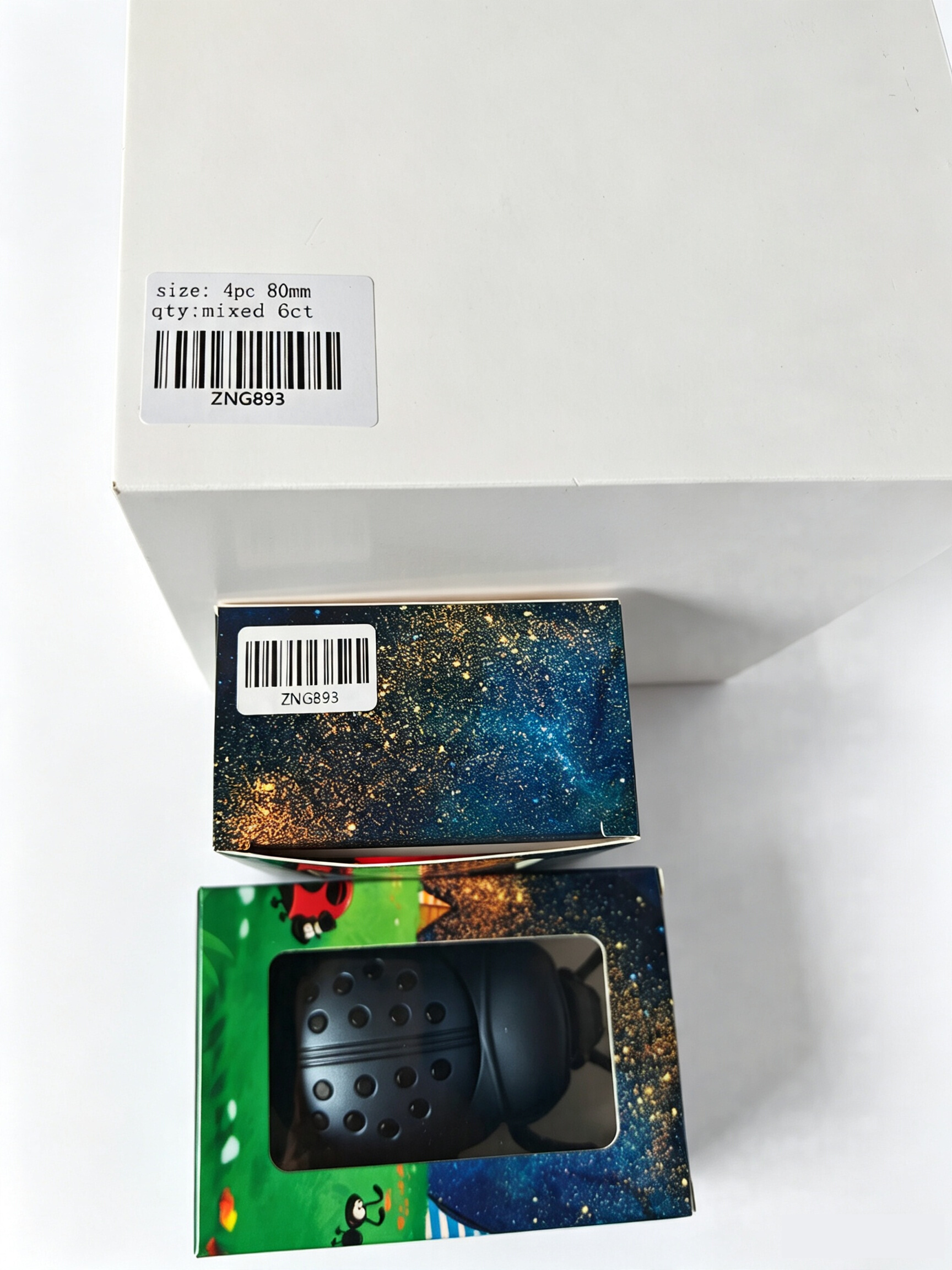 110×130×53mm Novelty 3D Ladybug Beetle 4-Layer Zinc Alloy Herb Grinder ZNG893 - Image 10