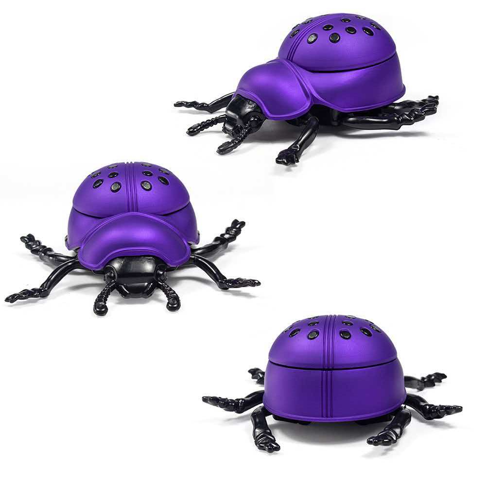 110×130×53mm Novelty 3D Ladybug Beetle 4-Layer Zinc Alloy Herb Grinder ZNG893 - Image 7