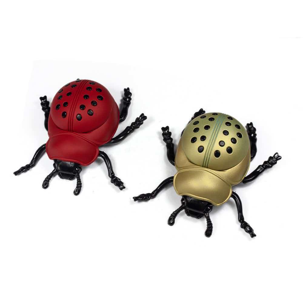 110×130×53mm Novelty 3D Ladybug Beetle 4-Layer Zinc Alloy Herb Grinder ZNG893 - Image 3