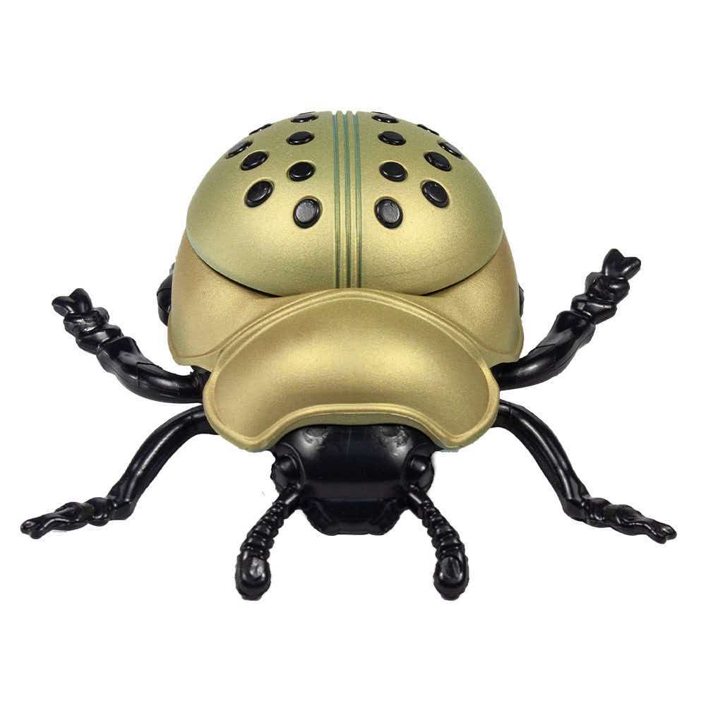 110×130×53mm Novelty 3D Ladybug Beetle 4-Layer Zinc Alloy Herb Grinder ZNG893 - Image 5