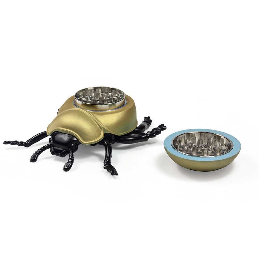 110×130×53mm Novelty 3D Ladybug Beetle 4-Layer Zinc Alloy Herb Grinder ZNG893 - Image 6