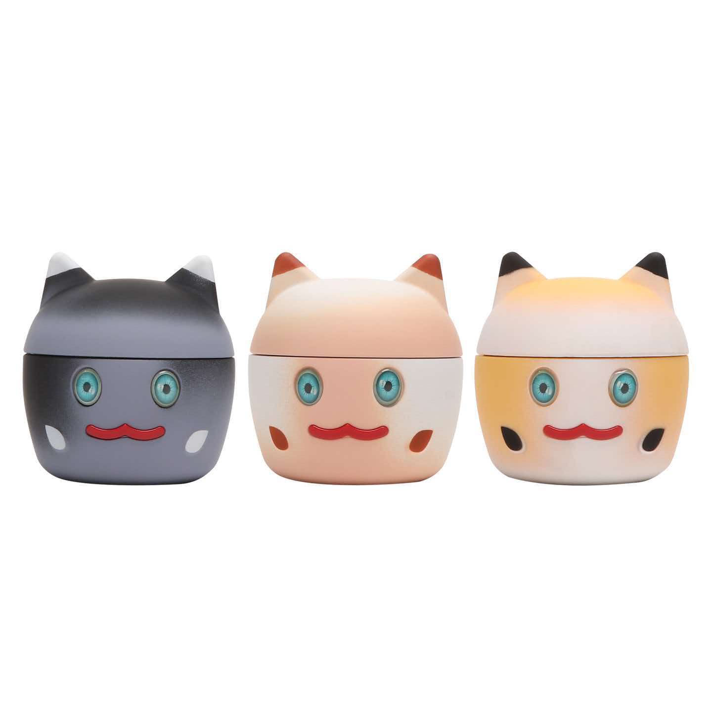 70×74mm Cute Cartoon Cat 4-Layer Zinc Alloy Herb Grinder ZNG896
