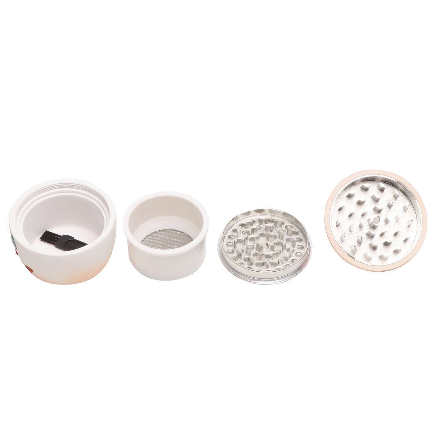 70×74mm Cute Cartoon Cat 4-Layer Zinc Alloy Herb Grinder ZNG896 - Image 3