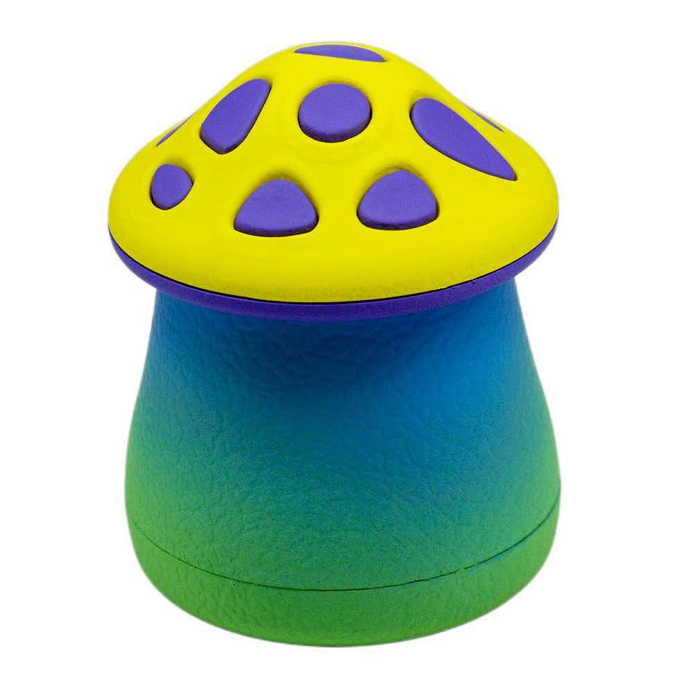 55×67mm Cute Spotted Mushroom 4-Layer Zinc Alloy Herb Grinder ZNG897 - Image 6